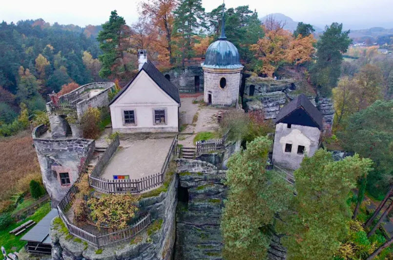 Rock Castle Sloup, Czech Republic (Czechia)